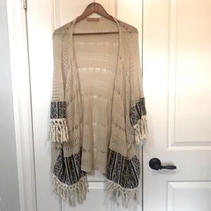 Emmer and Oat boho cardigan/kimono